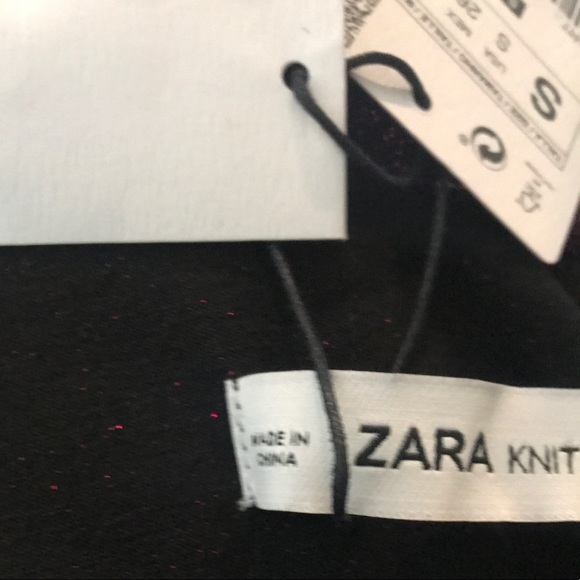Zara Long Sleeve Scoop Neck bodysuit size Small - Picture 7 of 8